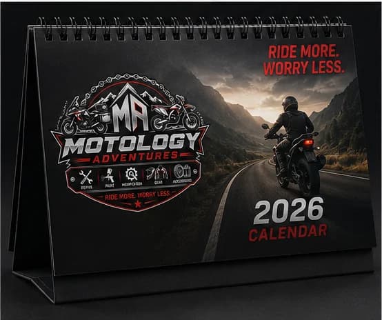 Motology Desk calendars concept