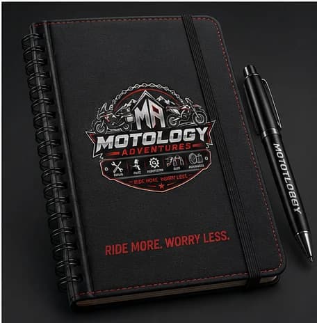 Motology Rider notebooks concept
