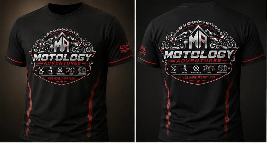 Motology Rider T-shirts concept