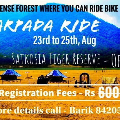 Motology forest ride event artwork